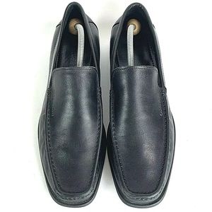 Calvin Klein Mens Slip On Black Loafers Size 12